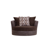 Oversized barrel chair hot sale